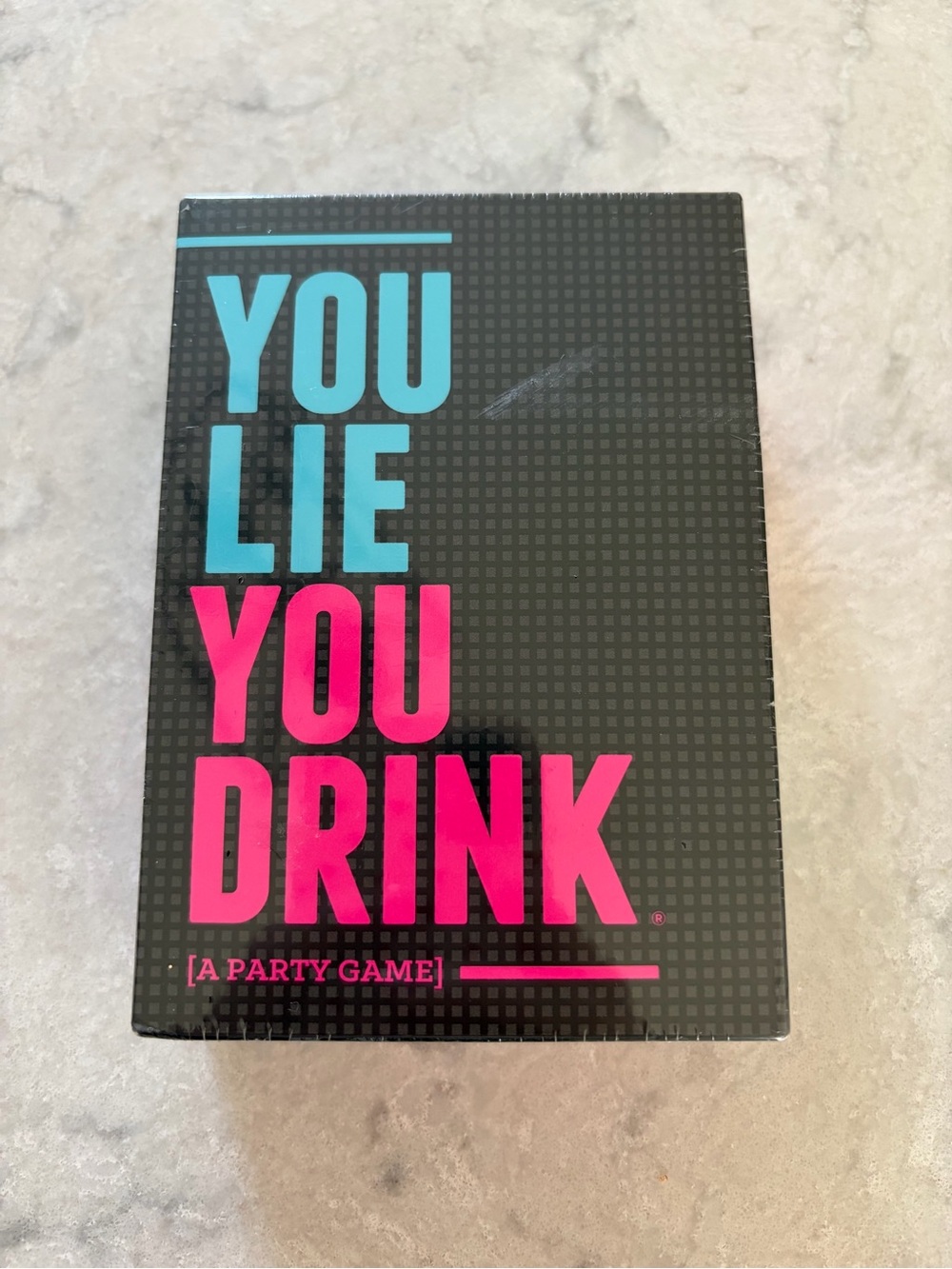 You Lie You Drink Party Game/new sealed in box